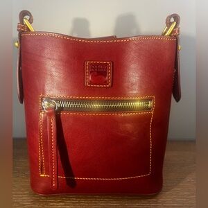 Dooney & Bourke Florentine Bordeaux Small Ridley Crossbody